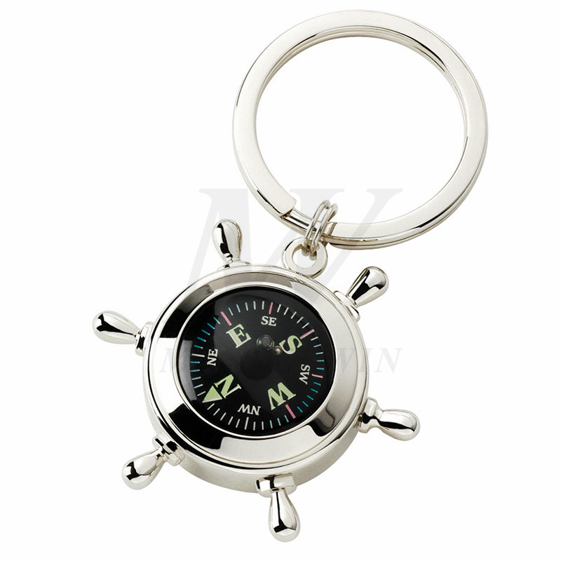 Metal nøgleholder med Compass_B62886