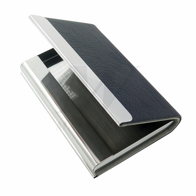 PU / metal navnekort taske_181103-01-01
